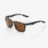 100% Blake Sunglasses - Matte Black Havana/Bronze