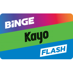 Streamotion eGift Card - $50 - Kayo, Binge & Flash