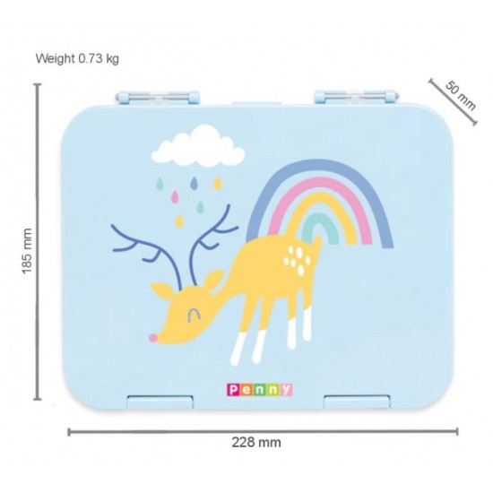 Penny Scallan - Large Bento Box - Rainbow Days