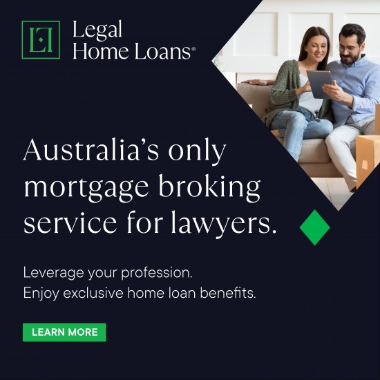 Exclusive offer from Australia’s only mortgage broking service for lawyers and barristers