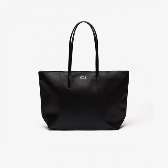 Lacoste L.12.12 Concept Shopping Bag Large Womens - Black