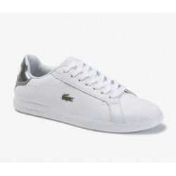 Lacoste Graduate 120 1 Sneaker Womens - White Silver