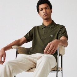 Lacoste Classic Fit L.12.12 Polo Shirt - Khaki Green