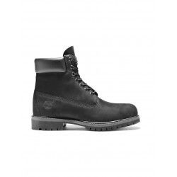 Timberland Men's 6 Inch Premium Boot Black Nubuck - Black Nubuck