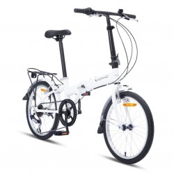 Progear Nomad Folding Bike - Pearl White