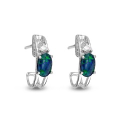 Wellington Jeweller - Harmony Triplet Opal Earrings